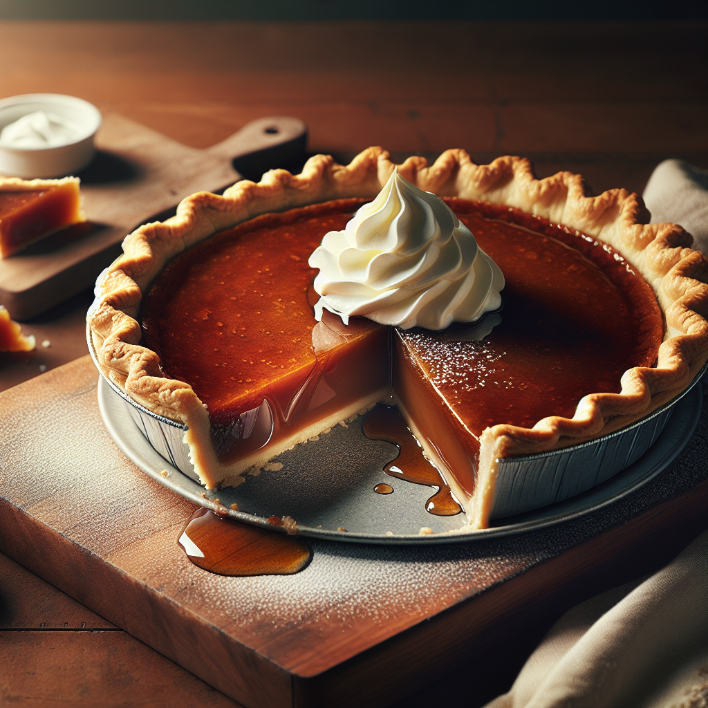 Nationalgericht Kanada: Maple Sugar Pie (Rezept)