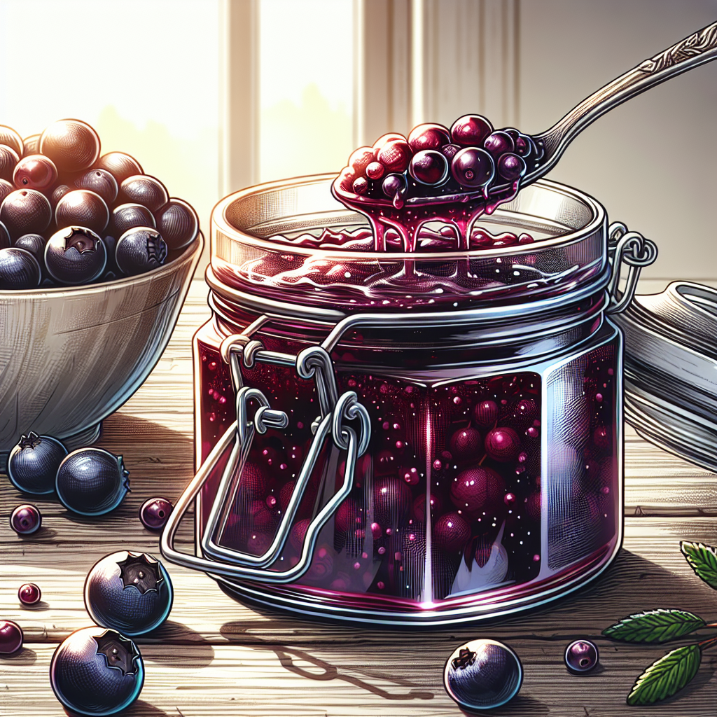 Nationalgericht Kanada: Saskatoon Berry Jam (Rezept)