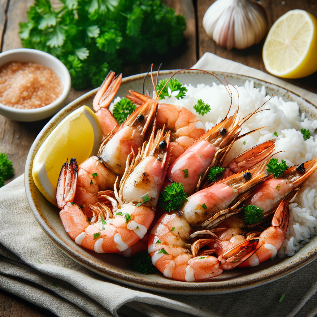 Nationalgericht Kap Verde: Camarão Grelhado (Rezept)