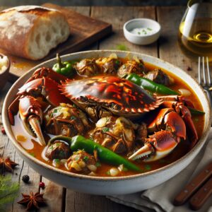 Nationalgericht Kap Verde: #Caranguejo Guisado# (Rezept)