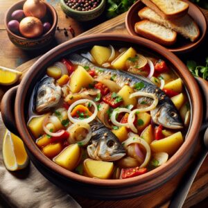 Nationalgericht Kap Verde: #Ensopado de Peixe# (Rezept)
