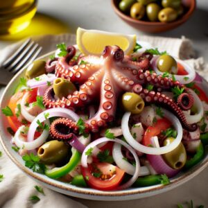 Nationalgericht Kap Verde: #Salada de Polvo# (Rezept)