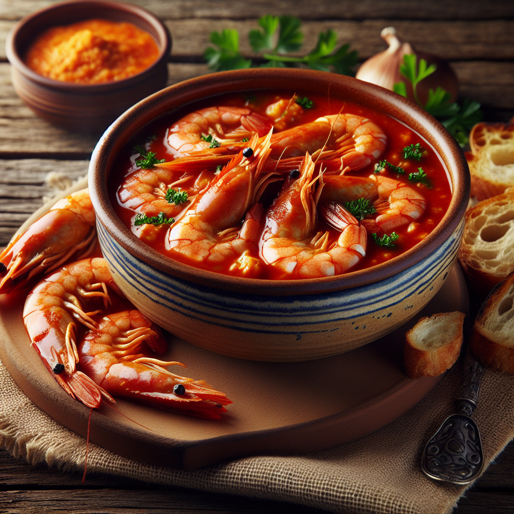 Nationalgericht Kap Verde: Sopa de Camarão (Rezept)