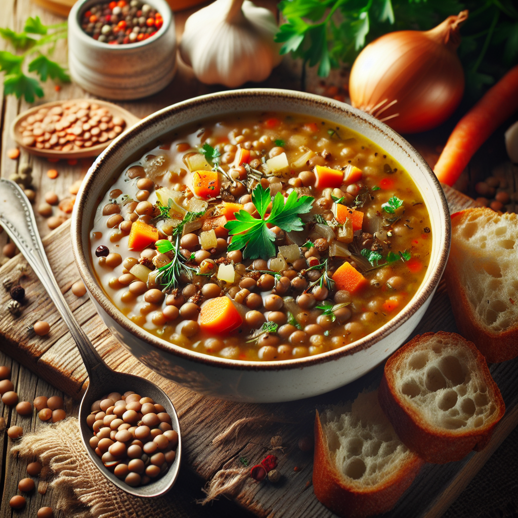 Nationalgericht Kap Verde: Sopa de Lentilhas (Rezept)