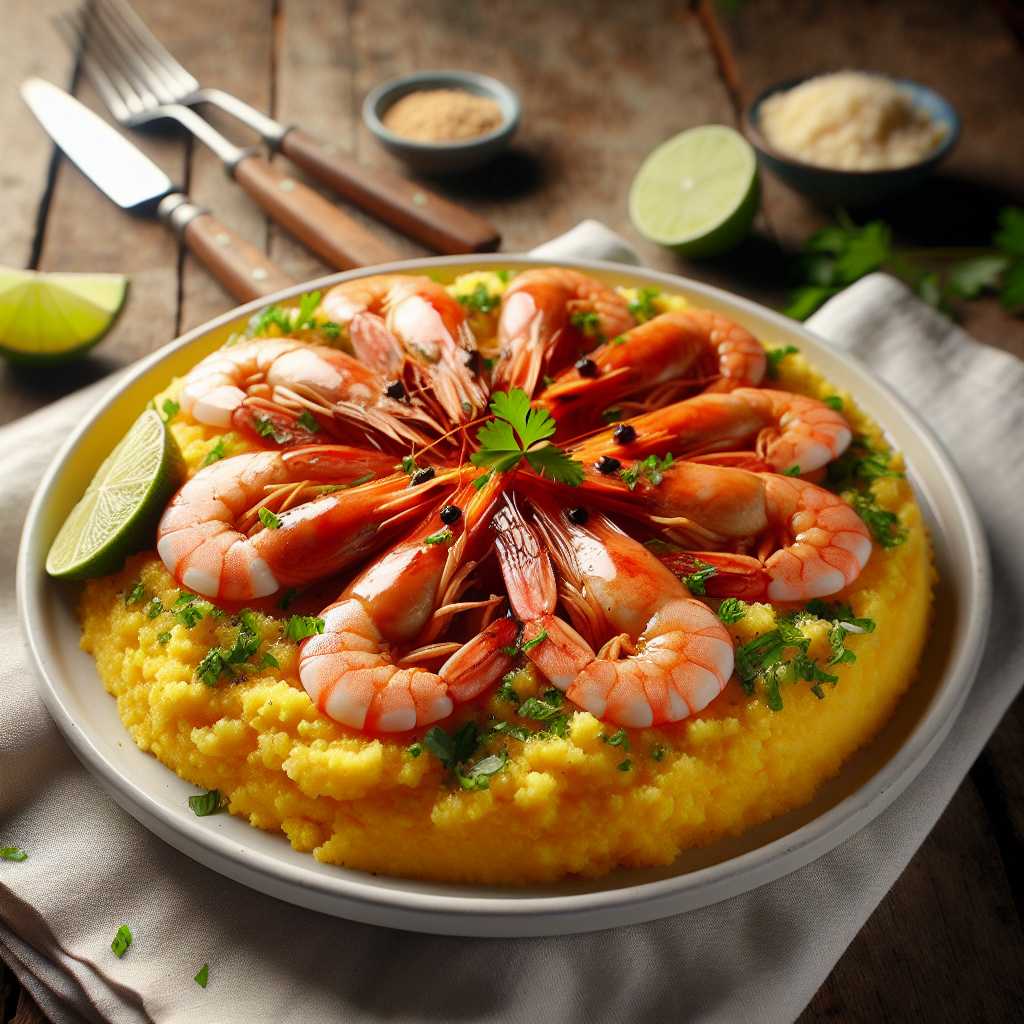 Nationalgericht Kap Verde: Xerém com Camarão (Rezept)