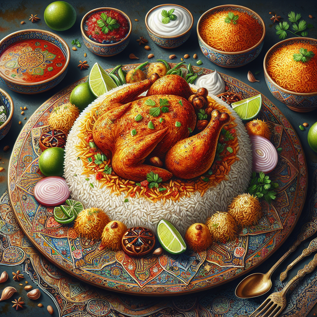 Nationalgericht Katar: Mashboos Djaj (Rezept)