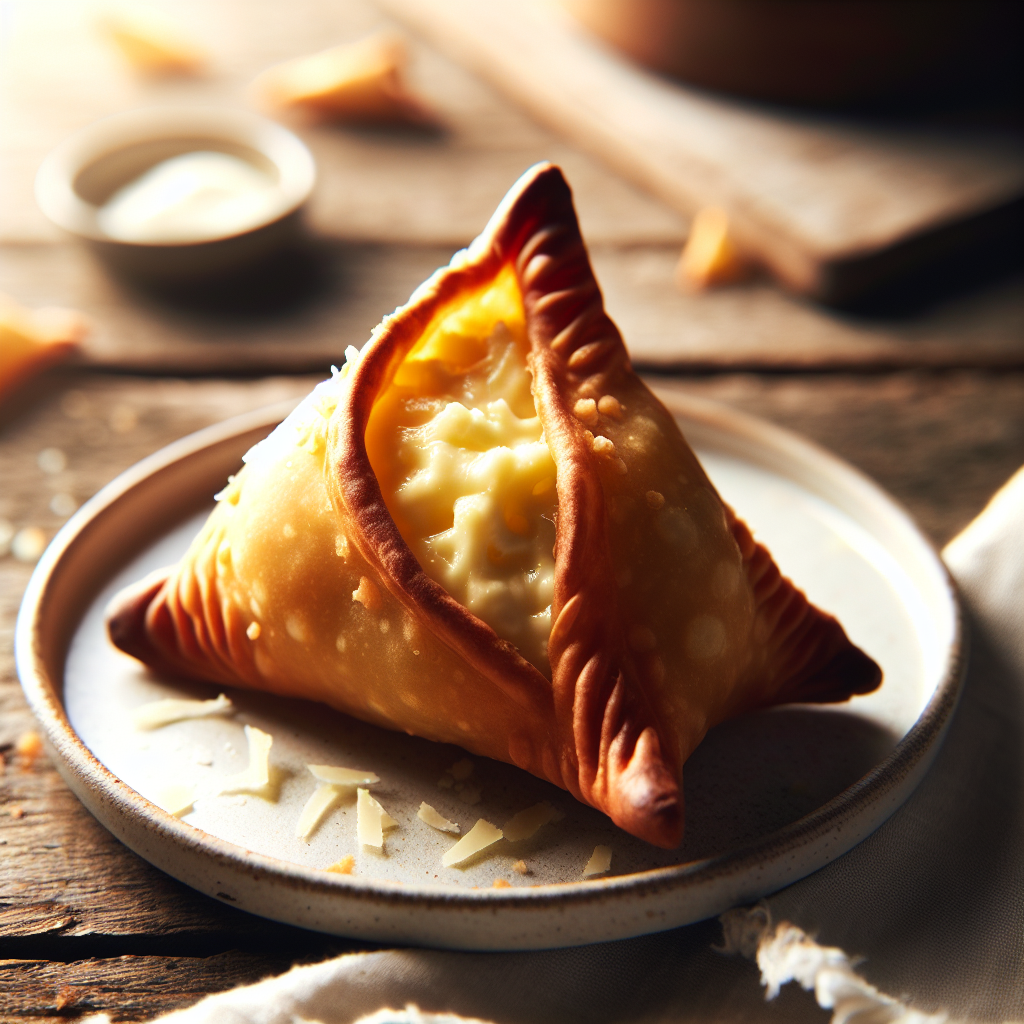 Nationalgericht Katar: Samosa mit Käse (Rezept)