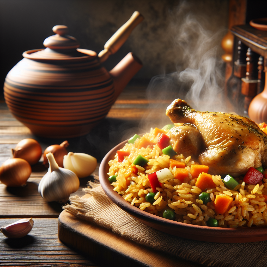 Nationalgericht Kolumbien: Arroz con Pollo (Rezept)