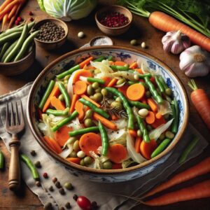 Nationalgericht Komoren: #Achard de Légumes# (Rezept)
