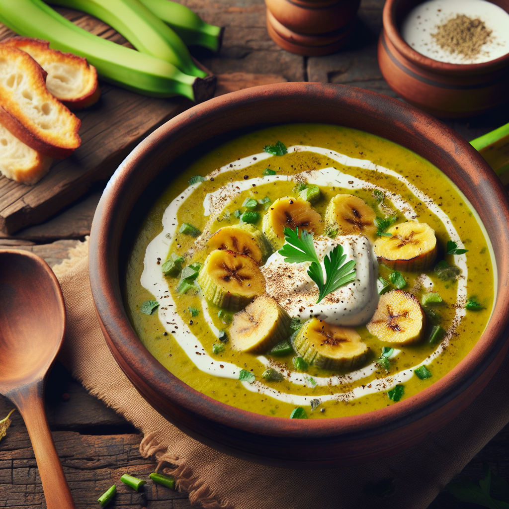 Nationalgericht Komoren: Soupe de Banane Verte (Rezept)