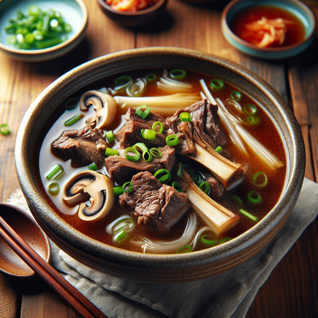 Nationalgericht Korea: Galbitang (Rezept)
