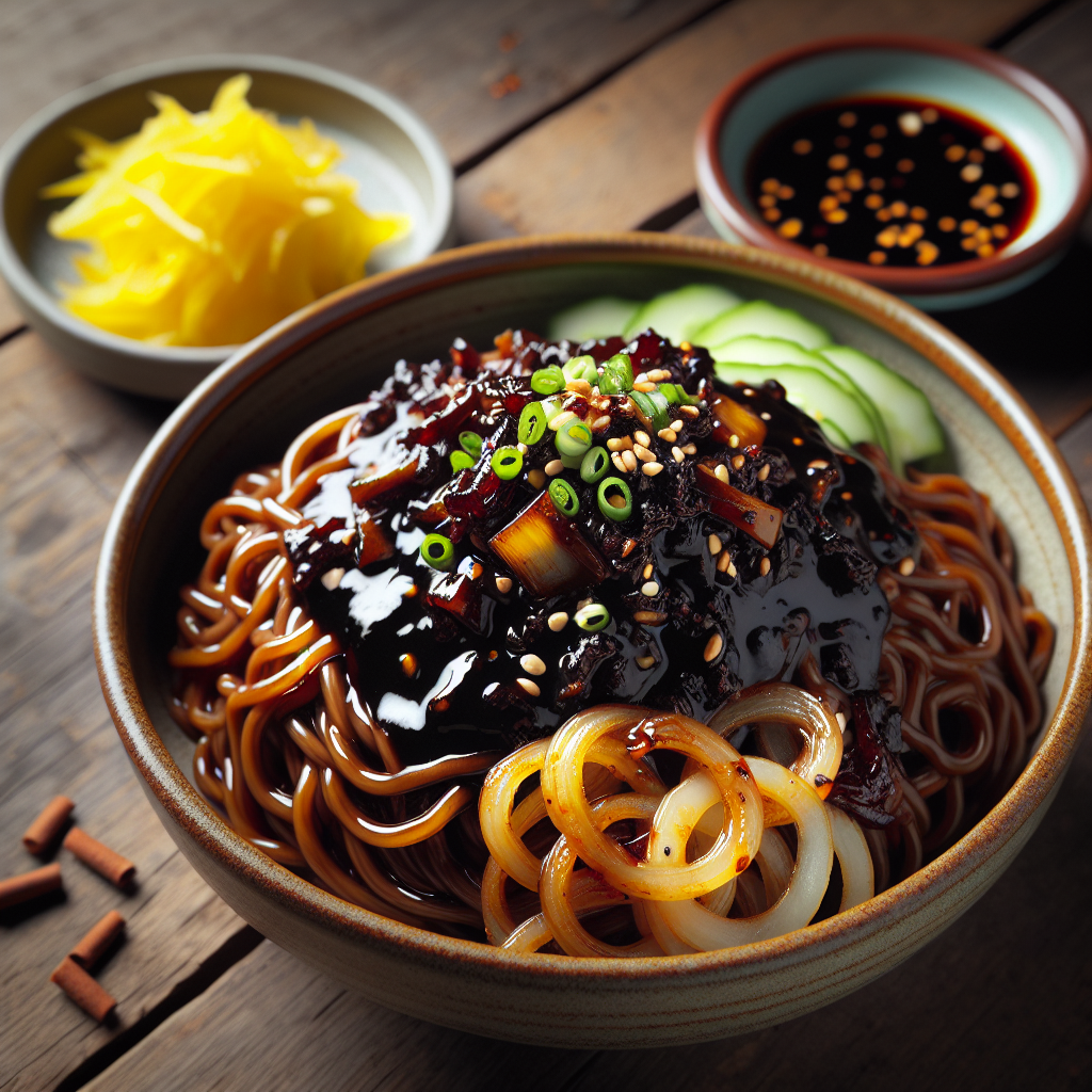 Nationalgericht Korea: Jjajangmyeon (Rezept)