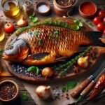 Nationalgericht Kroatien: #Pečeni šaran# (Rezept)