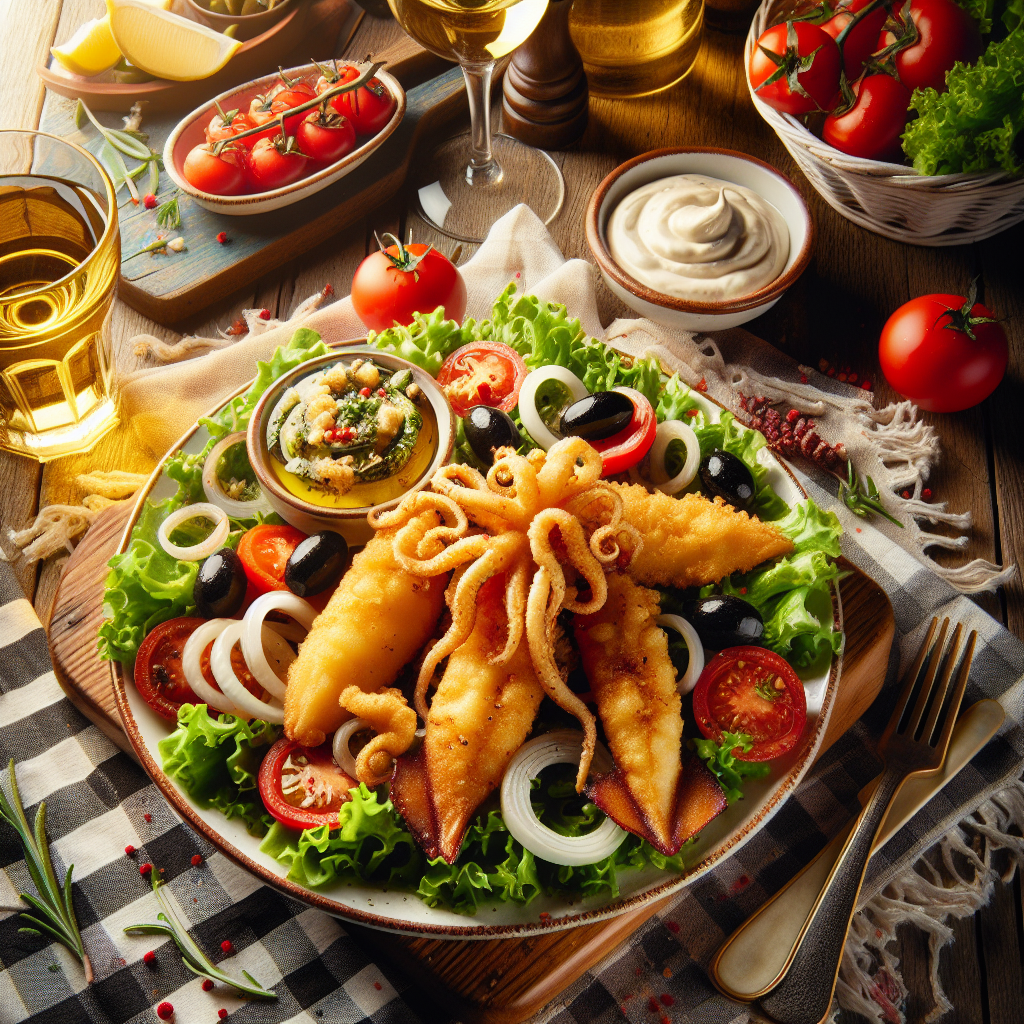 Nationalgericht Kroatien: Pržene Lignje (Rezept)