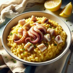 Nationalgericht Kroatien: #Rižot od Lignji# (Rezept)