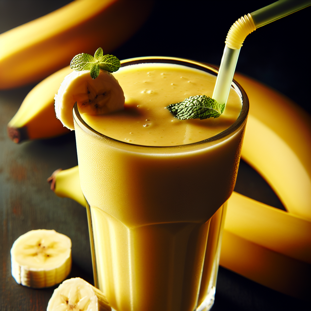 Nationalgericht Kuba: Batido de Plátano (Rezept)