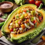 Nationalgericht Kuba: #Chayote Relleno# (Rezept)