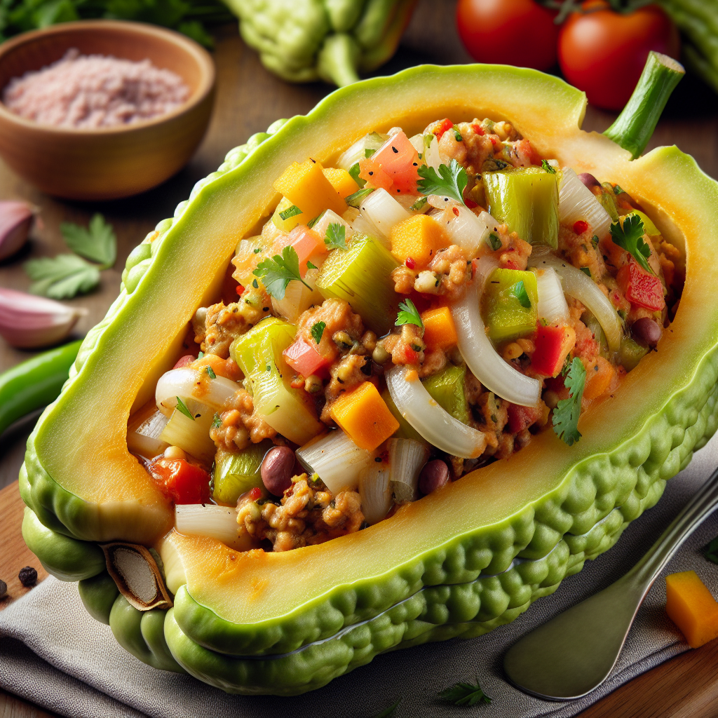 Nationalgericht Kuba: Chayote Relleno (Rezept)