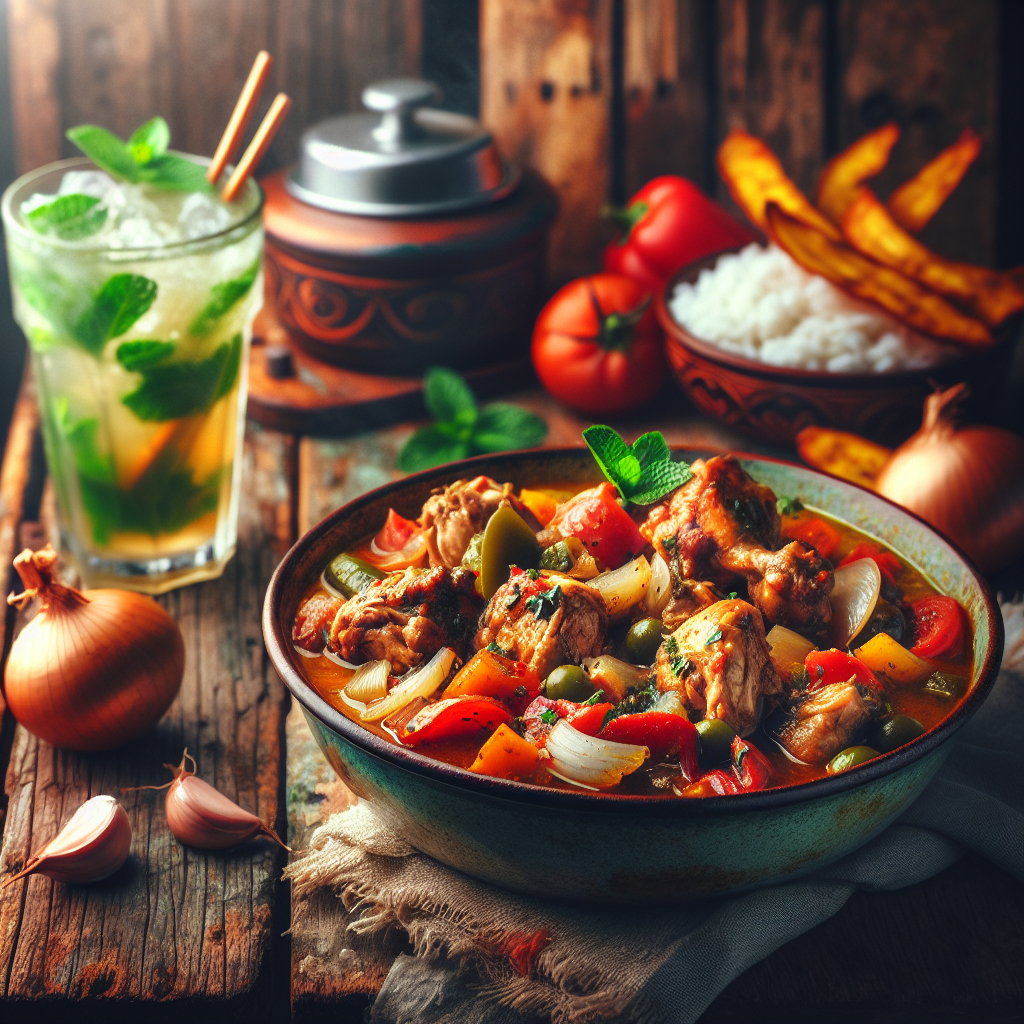 Nationalgericht Kuba: Fricase de Pollo (Rezept)