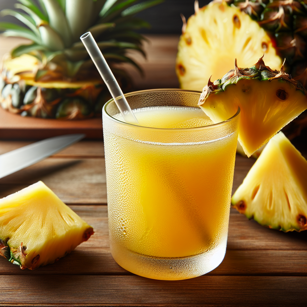 Nationalgericht Kuba: Jugo de Piña Natural (Rezept)