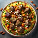 Nationalgericht Kuwait: #Machboos Laham# (Rezept)