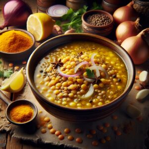 Nationalgericht Kuwait: #Shorbat Adas# (Rezept)