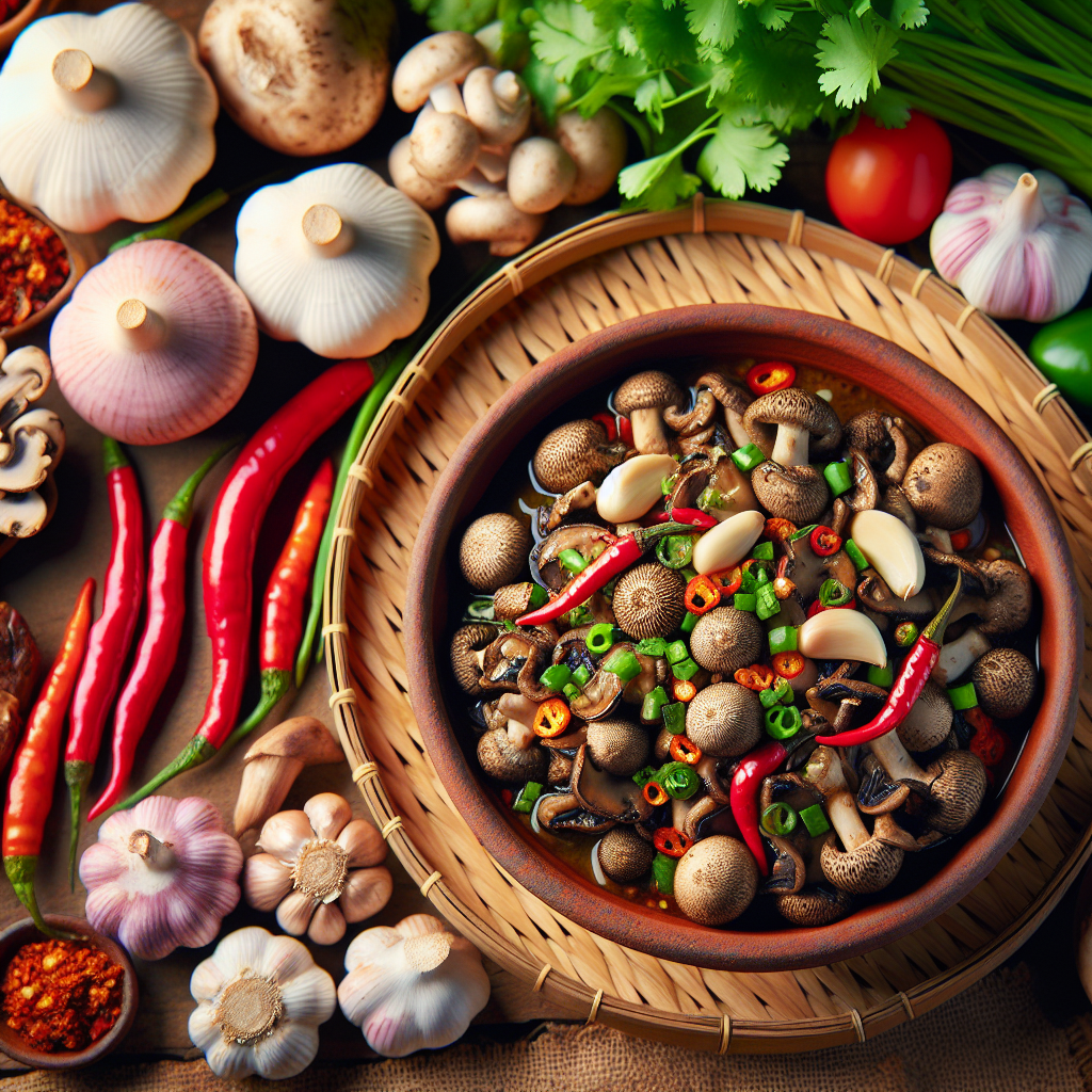 Nationalgericht Laos: Jeow Het (Rezept)