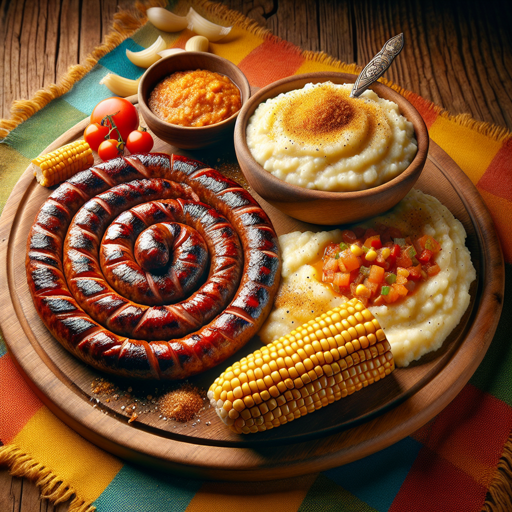 Nationalgericht Lesotho: Boerewors Pap (Rezept)