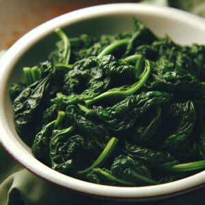Nationalgericht Lesotho: #Fried Spinach# (Rezept)