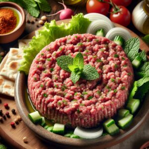 Nationalgericht Libanon: #Kibbeh Nayyeh# (Rezept)
