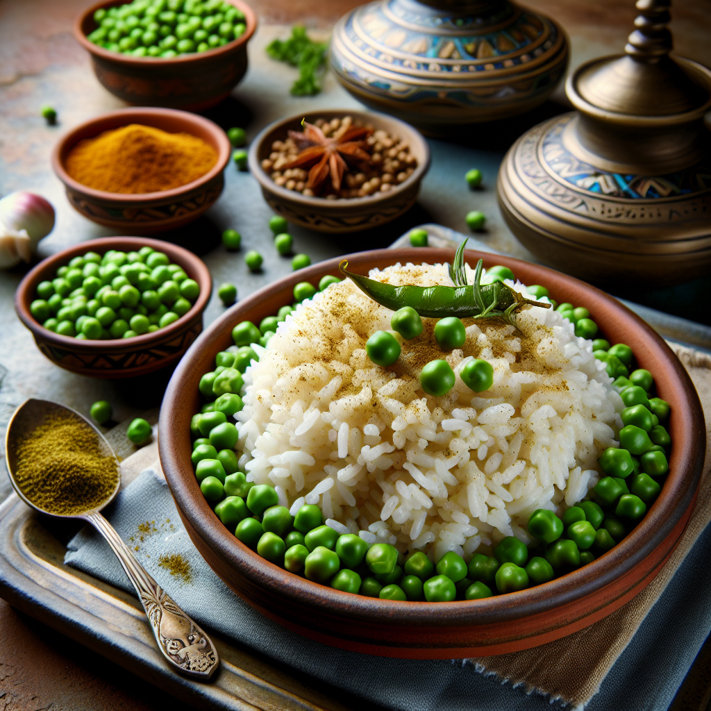 Nationalgericht Libanon: Riz wa Bazella (Rezept)