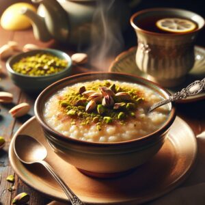 Nationalgericht Libanon: #Roz bel Haleeb# (Rezept)