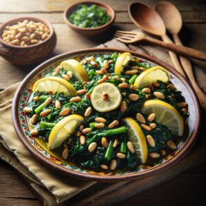 Nationalgericht Libanon: #Sabanekh bil Zeit# (Rezept)
