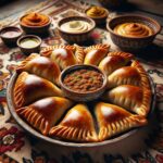 Nationalgericht Libanon: #Sambousek Lahme# (Rezept)