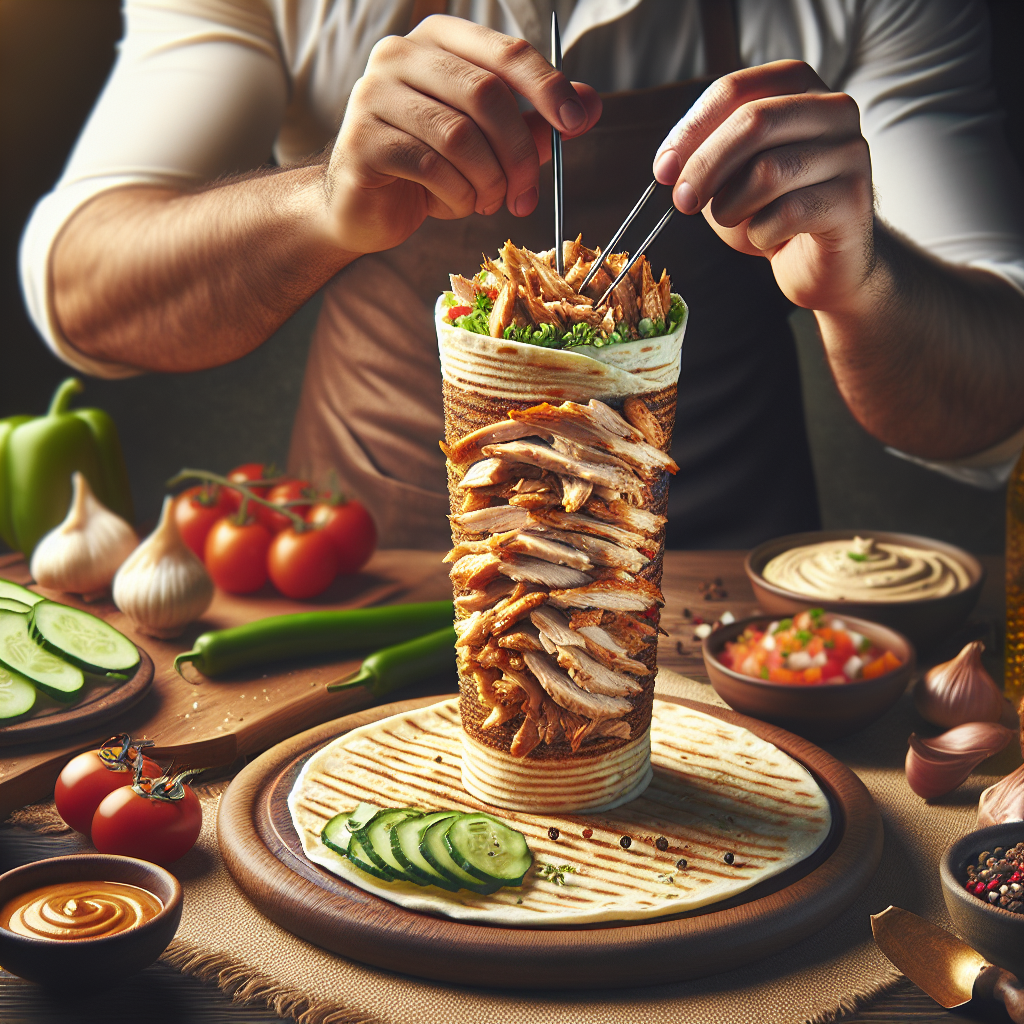 Nationalgericht Libanon: Shawarma Dajaj (Rezept)