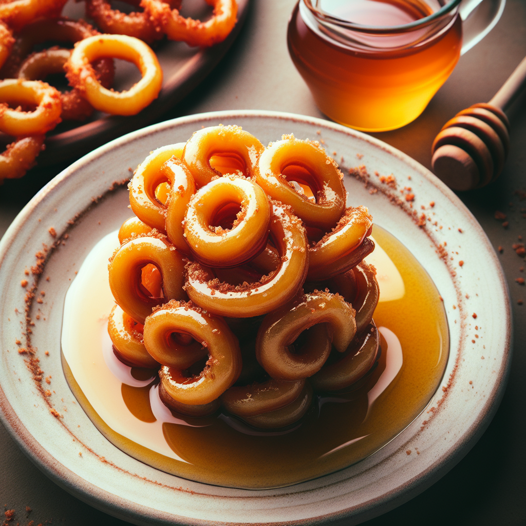 Nationalgericht Libanon: Zlebiyeh bil Asal (Rezept)