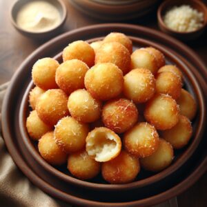Nationalgericht Liberia: #Fried Cassava Dumplings# (Rezept)