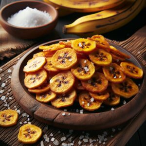 Nationalgericht Liberia: #Fried Plantain Chips# (Rezept)