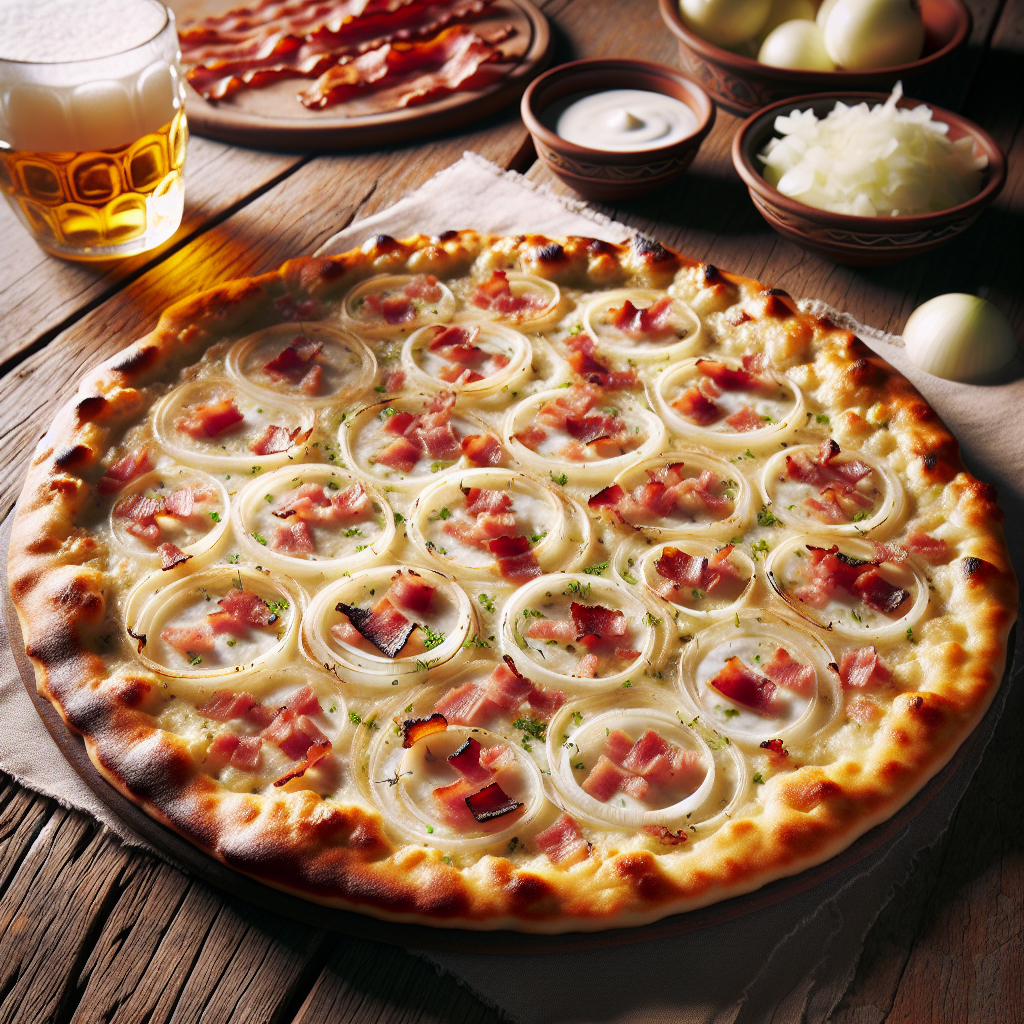 Nationalgericht Liechtenstein: Flammkuchen (Rezept)