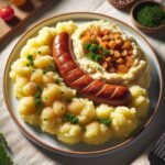 Nationalgericht Liechtenstein: #Kartoffelstock mit Bratwurst# (Rezept)