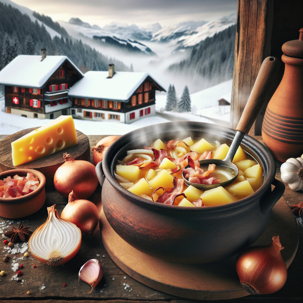 Nationalgericht Liechtenstein: Sennensuppe (Rezept)