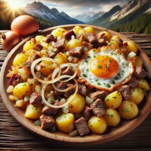 Nationalgericht Liechtenstein: #Tiroler Gröstl# (Rezept)