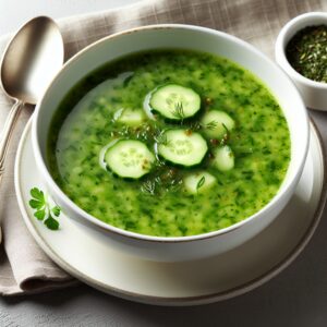 Nationalgericht Litauen: #Agurkų sriuba# (Rezept)