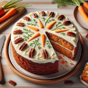 Nationalgericht Litauen: #Morkų pyragas# (Rezept)
