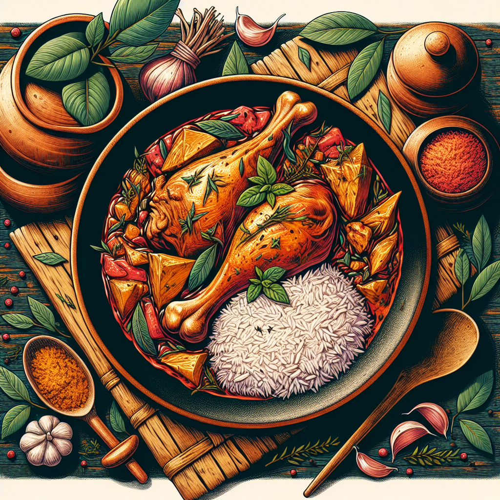 Nationalgericht Madagaskar: Akoho Misy Sakamalao (Rezept)