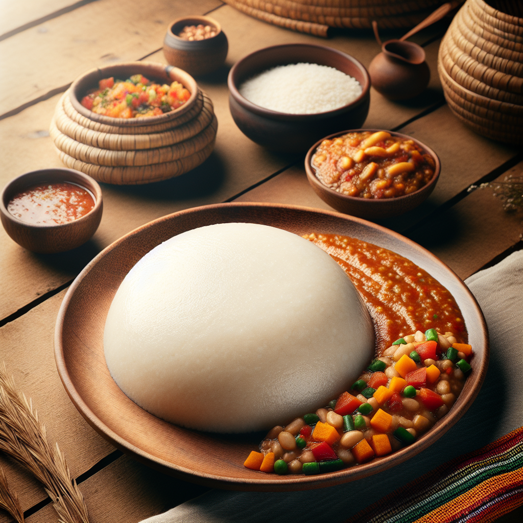 Nationalgericht Malawi: Nsima ndi Ndiwo (Rezept)
