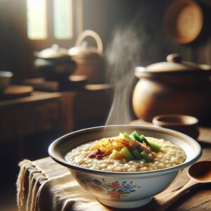 Nationalgericht Malaysia: #Bubur Lambuk# (Rezept)