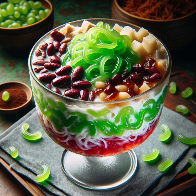 Cendol – Nationalgericht aus Malaysia