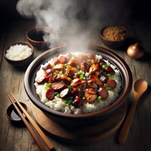 Nationalgericht Malaysia: #Claypot Chicken Rice# (Rezept)