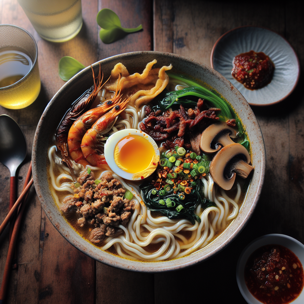Nationalgericht Malaysia: Pan Mee (Rezept)